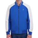 Nautica Men's Bomber Jacket – Windbreaker, Water-Resistant, Waterproof, Golf, Hiking, Boating, Casual Wear M