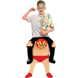 Morph Piggyback Costume for Kids, Funny Ride On Halloween Costume, Kids Piggyback Ride-On Outfit, Fun Dress-Up, One Size