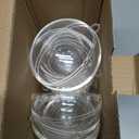 ZUOKEMY 20PCS Clear Plastic Fillable Decorative Balls, DIY Christmas Tree Decorative Balls,Suitable for Christmas, Holiday, Wedding, Party, Home Decor (3.14in/80mm)