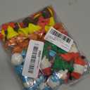 Vinsot 96 Pcs Easter Rubber Ducks Bulk Candy Colorful Cruise Bath Toys for Kids, Easter Basket Stuffers, Egg Hunt Fillers, Birthday Party Favors Gift (Christmas)