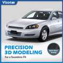 Headlights with High/Low Beam Bulbs for 2006-2013 Chevy Impala