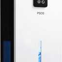 Dehumidifier, Dehumidifiers for Home, 98 OZ Water Tank (1000 sq.ft) Quiet dehumidifiers for Basement Bedroom Bathroom with Auto Shut Off, Humidity monitoring, 7 Colors LED Light(White)