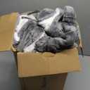 Bedsure GentleSoft Sherpa Fleece Blankets Queen Size for Bed - Thick and Warm Throw for Women and Men, Soft Fuzzy Plush Queen Blanket for Winter, Grey, 90x90 Inches