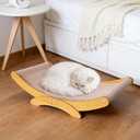 Cat Scratcher Bed L Mat for Indoor Cats, 23.6" Large Natural Sisal Cat Scratching Board Replacement Mat