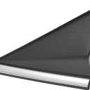 Mirror Corner Triangle mudguard Cover Compatible for Hyundai Elantra 2014 2015 2016, Durable Plastic Black Silver Tone Front Left Side Rearview Triangle Trim Panel