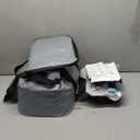 CUEME 20 QT Ice Machine for Knee After Surgery, Programmable Timer Cold Therapy Machine, Knee Replacement Recovery System, Cryotherapy Pain Relief Pad for Shoulder, Hip, Ankle & Foot (Bluegray)