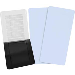 SEAL360 Magnetic Vent Covers (3-Pack), Pockets for Complete Seal, 7.5" X 14" (White) for Floor, Wall, or Ceiling Vents and Air Registers, for RV, Home HVAC and AC Vents, Vent Not Included