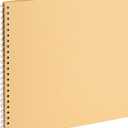 Paper Junkie 12x12 Album for Scrapbooking Hardcover, Kraft Paper Material Spiral Bound Sketchbook for Drawing, Writing, Arts and Crafts Projects, Home, Office, School (40 Sheets Total) - Scrapbook