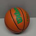 WILSON Evolution Indoor Game Basketball, Green, Size 7 - 29.5"