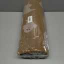 OJIA 2PCS Fall Door Mat Combo Set Halloween Doormat, 3'x5' Orange & White Buffalo Plaid Outdoor Rug and Polyester Welcome Mat Porch Decor Layered Doormat, Autumn Outdoor Door Mats Outside Entrance