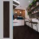 Art3d Peel and Stick Floor Tile Vinyl Wood Plank 11-Pack 54 Sq.Ft, Brown Stone, Rigid Surface Hard Core Easy DIY Self-Adhesive Flooring, 36 x 6 x 0.1 inches