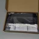 Solar House Numbers For Outside,Solar Powered Waterproof LED Light, Outdoor House Number Sign with On/Off, Easy to Install (Black-Not plugged in)