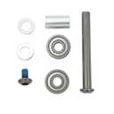 8-Inch Rollator Front Wheel Axle Repair Kit  Includes 608Z Bearings, Bolt, Shaft, Spacer, Washers  Replacement Hardware Set for Mobility Walkers