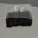 Relieflex Knee Brace,With Gel Padding,2PCS Knee Brace for Women Men ,Pain Relief Adjustable Patellar Tendon Support Sleeves Brace Knee Joint Strap for Hiking,Tennis,Arthritis,Running,Football,Injury Recover(Black,L)