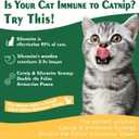 Organic Catnip & Silvervine Spray for Cats - 100% Natural Double Plant Power to Boost Play, Calm Stress & Renew Toys, Scratchers for Indoor Kittens (2 Fl Oz)