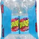 SPLASH REFRESHER Flavored Water Bottles, Wild Berry Flavor - 6-Pack, 16.9 Fl Oz - Refreshing Flavored Bottled Water with Electrolytes - Zero Sugar & Zero Calories