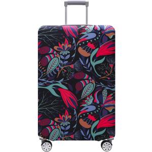 TRAVELKIN more than travel Luggage Cover Washable Suitcase Protector Anti-scratch Suitcase cover Fits 18-32 Inch Luggage (Flourish)