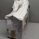 Asweets Wooden Baby Push and Pull Walker with Wheels, Learning Activity Walker for Boys & Girls, Multiple Activities Center, Develops Motor Skills & Stimulates, 17.3''L x 9.1''W x 18.1''H