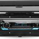 Belva BMRC1B Flip-Up Black Water-Resistant Marine Radio Cover/Radio Splash Guard