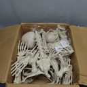 Eyglajdd 36in/3ft Halloween Skeleton Decorations,Plastic Full Body with Movable Joints Skeleton for Halloween Props Decor