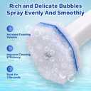 Cecailin 60pcs Disposable Toilet Brush. Bathroom Cleaning. Disposable bowl cleaners Compatible with Most Toilet Brushes