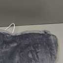 Homemate Electric Heated Blanket Full Size - 72"x84" Heated Bed Blanket Throw with 10 Heating Levels 8 Hours Auto Off Fast Heating Over-Heat Protection-Ultra Soft Flannel ETL Certified, Grey