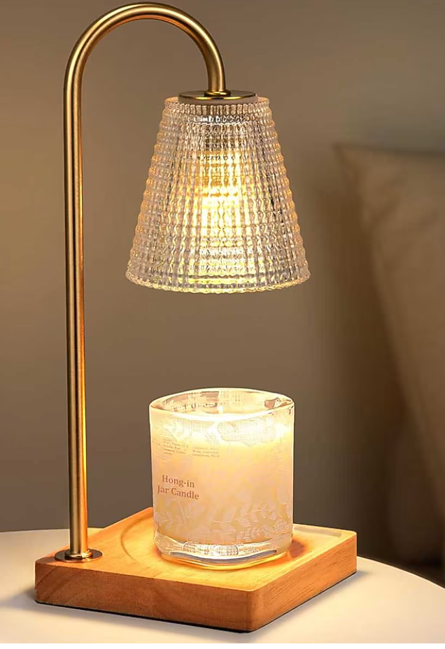 Aoibox Candle Warmer Lamp with Timer Dimmer Birthday Gifts for Women Mom Sister House Warming Gifts New Home Room Decor Vintage Wax Warmer