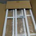 Fixed Window Safety Guard 14x 38 *2 Pack Adjustable Width Prevents Accidental Falls, Non-Egress, Tamper Resistant Screws Included, White