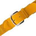 Champion Sports Baseball & Softball Belt  Stretch Fit Uniform Belt for Youth & Adult Players, Multiple Colors (Youth (18-32 Inches), Yellow)