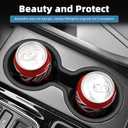 Cup Holder Fit for Honda Pilot 2023 2024 2025 & Passport 2024 2025 2026 Center Console Cup Holder Protection Interior Decoration for Honda Ridgeline 2024 2025 Accessories