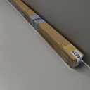 Brazos Rustic Wood Walking Stick, Twisted Hickory, Traditional Style Handle, for Men & Women, Made in The USA (48")