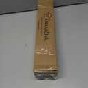 KAMANINA Bronze Curtain Rod 32 to 58 Inch(2.6-4.8ft), Adjustable Curtain Rods for Windows 28 to 48 Inch, 3/4 Inch Splicing Drapery Rods with Twisted Cage Finial