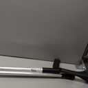 PEPE Mobility - Forearm Crutches for Adults (x2 Units, Open Cuff), Adjustable, Aluminum, Walking - Made in Europe (Black)