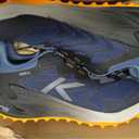 KEEN Men's Zionic Nxt Low Height Waterproof All Terrain Comfortable Hiking Shoes, Naval Academy/Bright Marigold, 10.5