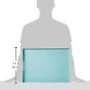 American Atelier Carry 14 x 19 inches Rectangular Tray with Handle, 14 x 19 inch, Teal, (1270065)