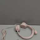 Headset with Mic for Work up to 40H Talk Time, Over-Ear Foldable Bluetooth Wireless Headset with AI Noise Cancelling Mic, Bluetooth V5.3 & USB Dongle & Mic Mute for Home Office (Light Pink)