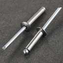 Wensilon (150Pcs) 1/4" X 1/2" Stainless Steel Blind Pro Rivets, Steel Handle And Stainless Steel Mandrel
