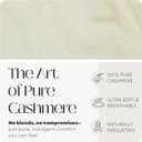 Velanio Cashmere 100% Cashmere Knitted Wrap Pashmina Shawl Extra Large Scarf Stole for Women Travel (White)