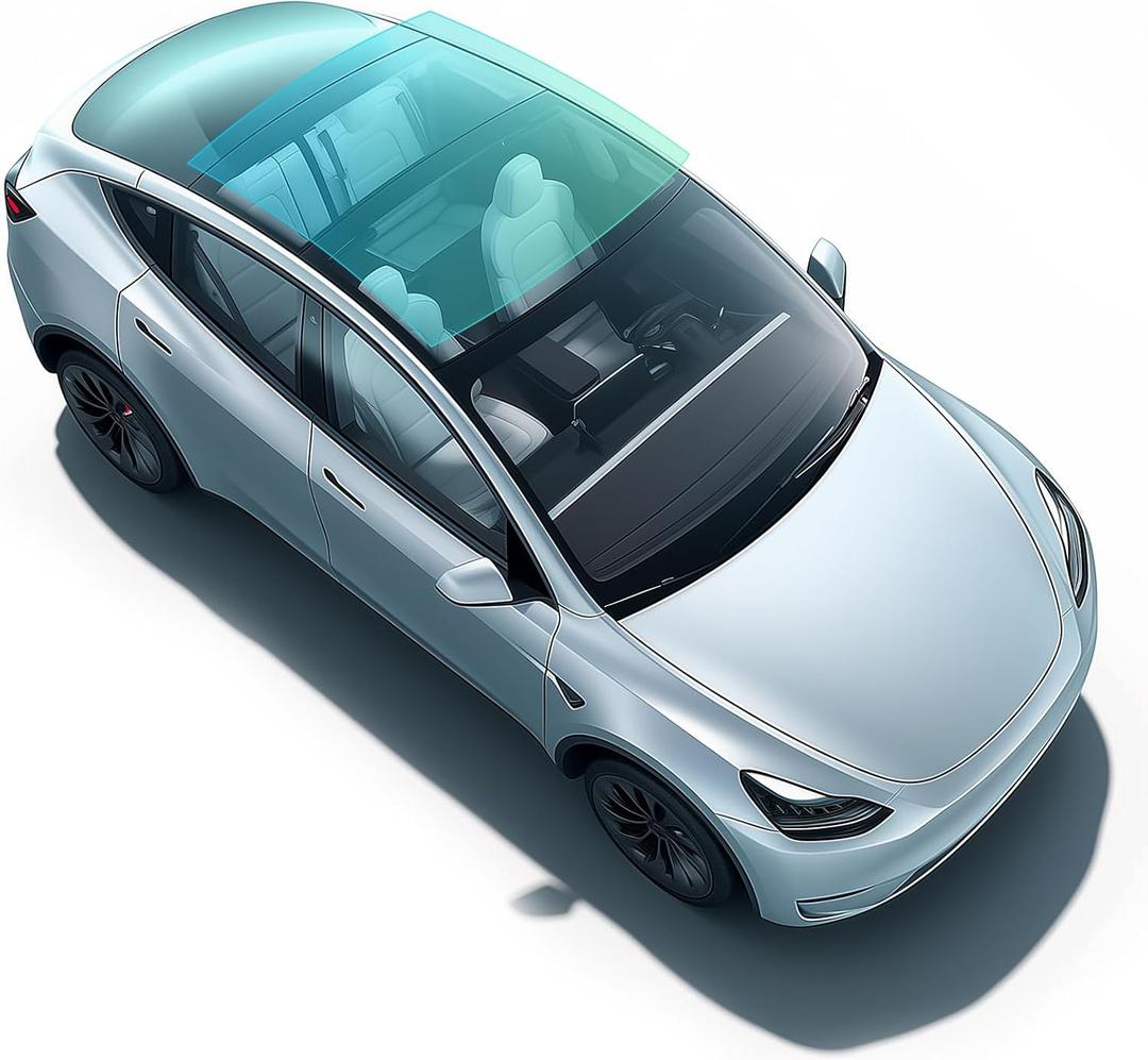 for Tesla Model Y 2020-2024 Skylight Roof Heat Blocking TPU Film PPF Protective Custom Fit Anti Scratch Shield Guard Tesla Finishing Accessories