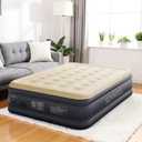 SENNOUL Air Mattress Full with Built in Pump,Upgraded Blow Up Bed Full Size,2 Mins Quick Self Inflatable/Deflation,18"/650lbs Max, Strong Support,No Leakage,No Odor,for Home,Guests,Camping,Travel