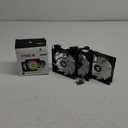 Thermalright TL-C12C-S X3 CPU Fan,120mm 4pin PWM Silent Computer Case Cooler Fan, with S-FDB Bearing Included, up to 1500RPM PC Cooling,ARGB3 Quantities