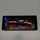 2 pack 99% Blue Light Glasses Men Woman, Computer Gaming Glasses Men, Blue Ray Filtering Amber Lens Anti Eye Strain (A2 All Black, Clear)