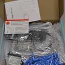 Automatic Plant Waterer Indoor Self Watering System for 15 Potted Plants, Auto Drip Irrigation Kit Programmable Water Timer with Smart Humidity Detection (White)