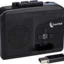 ClearClick Cassette Tape To USB 2.0 (Second Generation) - Convert Cassette Tapes To Digital MP3 Audio Files on USB Flash Drive - File Splitting Feature - Instant Setup - No Computer Required