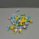 Kathfly 60pcs Easter Mini Gnomes Figures Tiny Fairy Gnomes Egg Figurines for Easter Stuffers Little Gnome Statues to Hide Bunny Spring Miniature for Basket Stuffers Filler Gifts Party Favors Garden