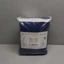 KEQIAOSUOCAI Pinch Pleated Curtains 120 Inches Long 10 FT Tall 2 Panels Set, Thermal Insulated Blackout Room Darkening Curtains for Bedroom,Window Draperies with Hooks(Navy Blue,40x120-inch)