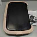 COOK WITH COLOR Electric Griddle 1200W, Nonstick Surface for Pancakes, Burgers, Eggs & More, Removable Temperature Control, Slide-Out Drip Tray, 10" x 16" Cooking Area, Dusty Rose