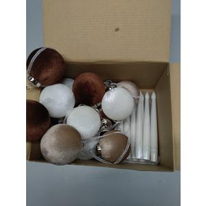 Kittmip Christmas Tree Candles with Remote, 15 Pack Battery Operated Christmas Candles, LED Candlesticks for Xmas Tree Decoration, Flickering Flameless Candle for Home, Party Decor with Velvet Balls