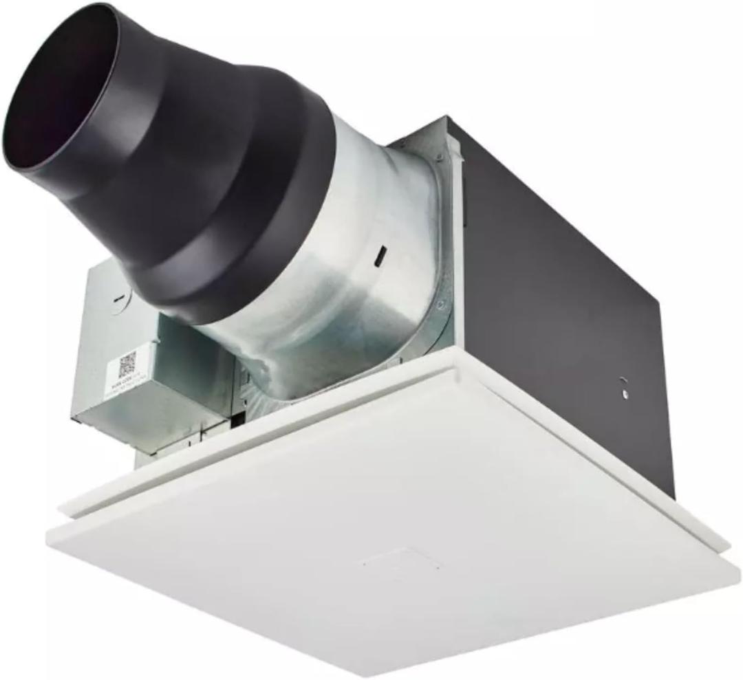 Panasonic WhisperGreen Select Dual Speed Ceiling Mount Exhaust Fan, Designer Grille, Customizable, 30 to 110 CFM, FV-0511VKS3S