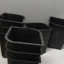 Bed Risers 1 inch, 2 inch, 3 inch, 4 inch, 6 inch, 8 inch Heavy Duty, Oversized Furniture Riser for Couch Sofa Table Chair Leg Frame Dorm, Support up to 6000 Lbs (Black 8 Pack, 8 inch)- 9
